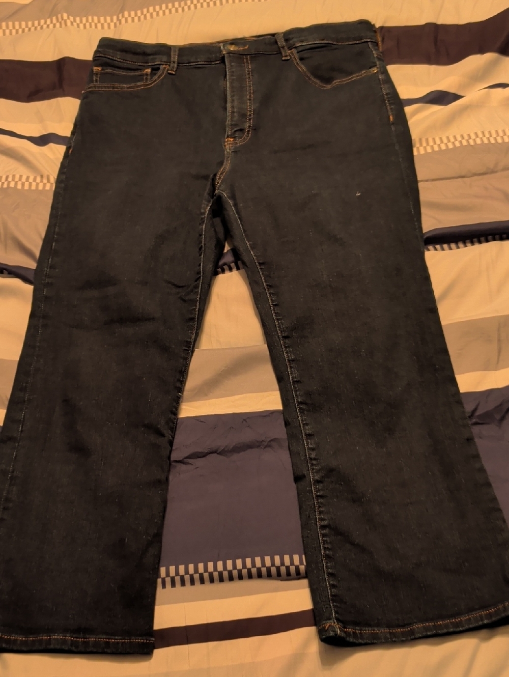 Cropped Flare Express Jeans